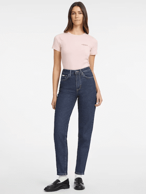G08 mid rise straight jeans