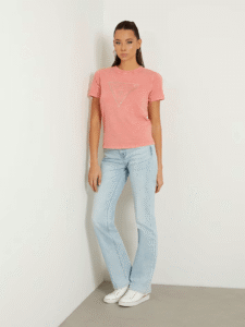 Flare denim pant