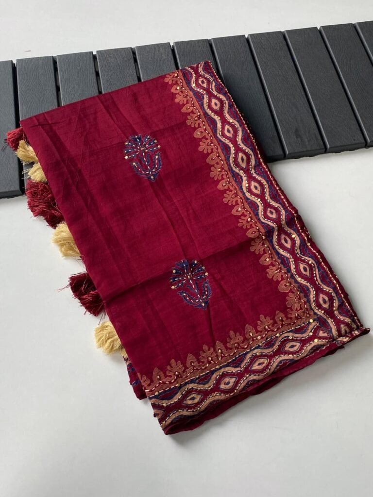 Pure Chanderi Cotton Saree
